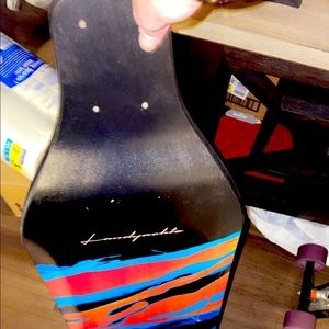 Land yacht longboard deck